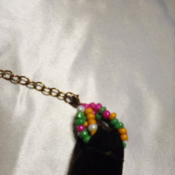 Colorful Beaded Necklace - Picture 7 of 8